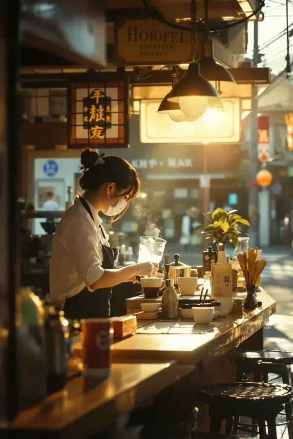 大阪清晨的咖啡 - 伊人影视超清画质封面