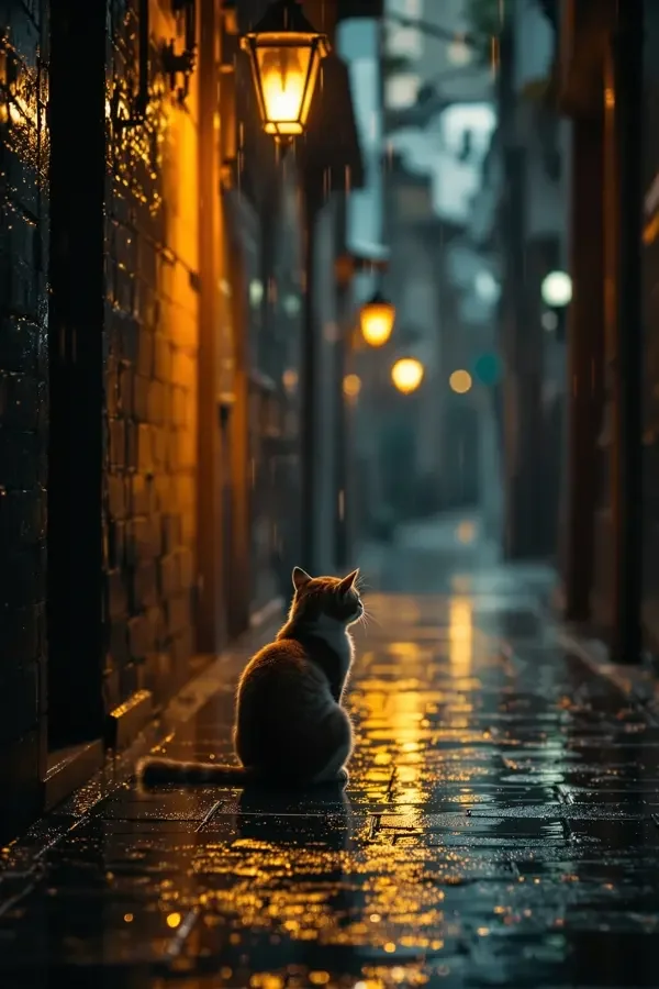 雨巷的猫 - 伊人影视超清画质封面
